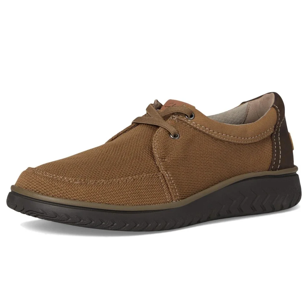 Clarks RelaxLite Lace 26181994 Men's 11 D Light Brown Lace Up Boat Shoe MEW2333